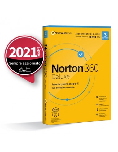 NORTON 360 DELUXE 2020 -- 3...