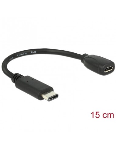 ADATTATORE USB da Type-C M a Micro USB F
