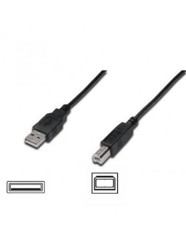 CAVO USB2.0 A-B M-M 1Mt  AK300102010S...