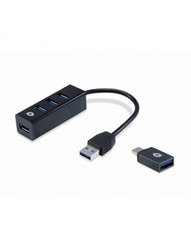 Hub USB3.0 a 4P con adattatore da...