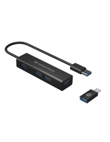 Hub USB3.0 a 4P con adattatore USB-C...