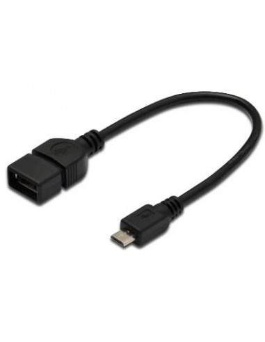 CAVO ADATTATORE OTG USB2.0 Micro-B-A...